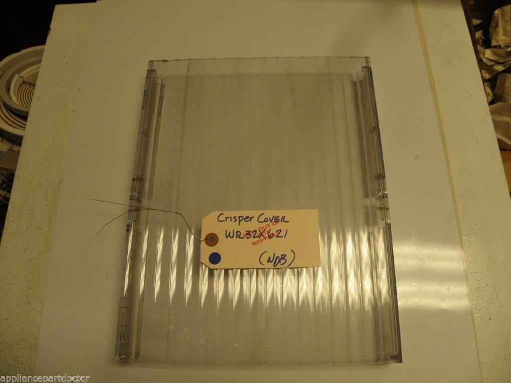 GE REFRIGERATOR WR32X621 Crisper Cover NEW W/O BOX FREE SHIPPING GE REFRIGERATOR WR32X621 Crisper Cover NEW W/O BOX FREE SHIPPING